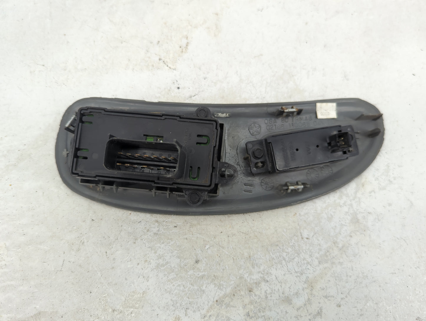 2001-2003 Dodge Caravan Master Power Window Switch Replacement Driver Side Left P/N:05GA80TRMAB, G2166, 11006B Fits OEM Used