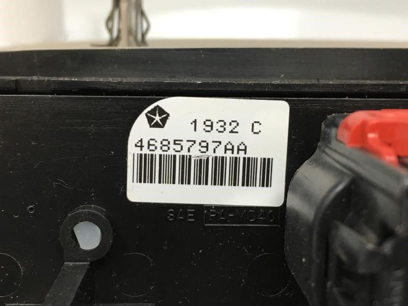2001-2007 Dodge Caravan Climate Control Module Temperature AC/Heater Replacement P/N:4685797AA Fits OEM Used Auto Parts - Oe