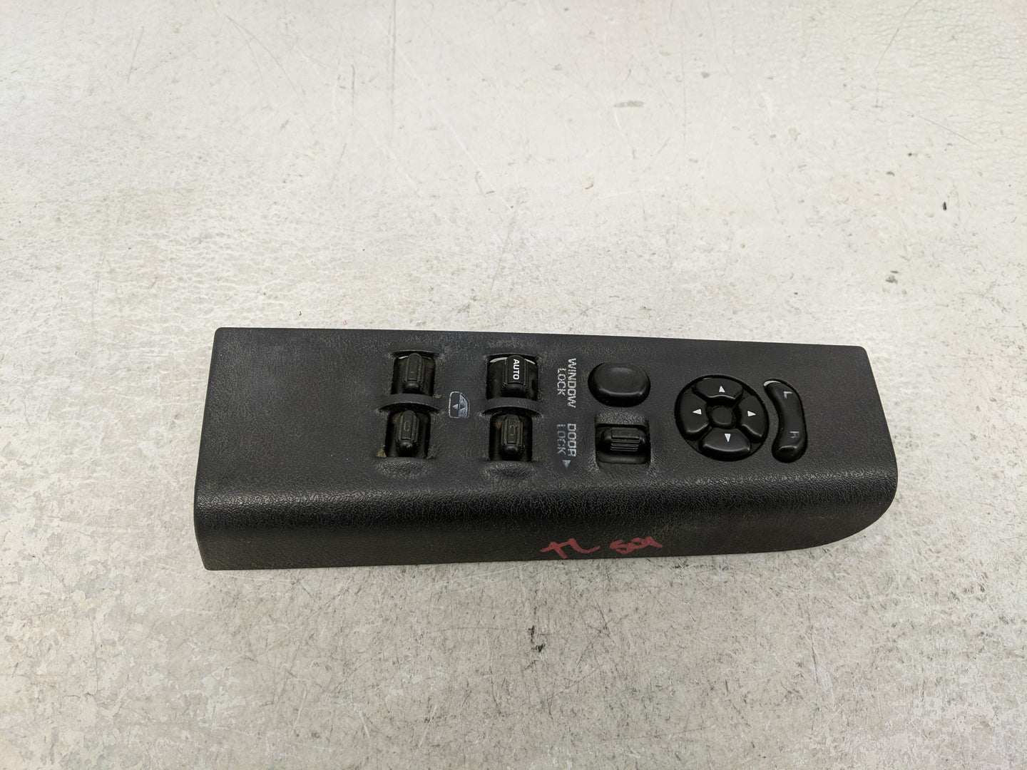 2001-2002 Dodge Dakota Master Power Window Switch Replacement Driver Side Left Fits Fits 2001 2002 OEM Used Auto Parts - Oem