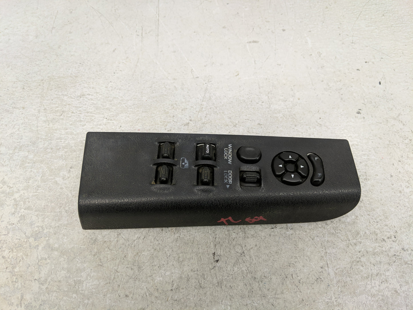 2001-2002 Dodge Dakota Master Power Window Switch Replacement Driver Side Left Fits Fits 2001 2002 OEM Used Auto Parts - Oem
