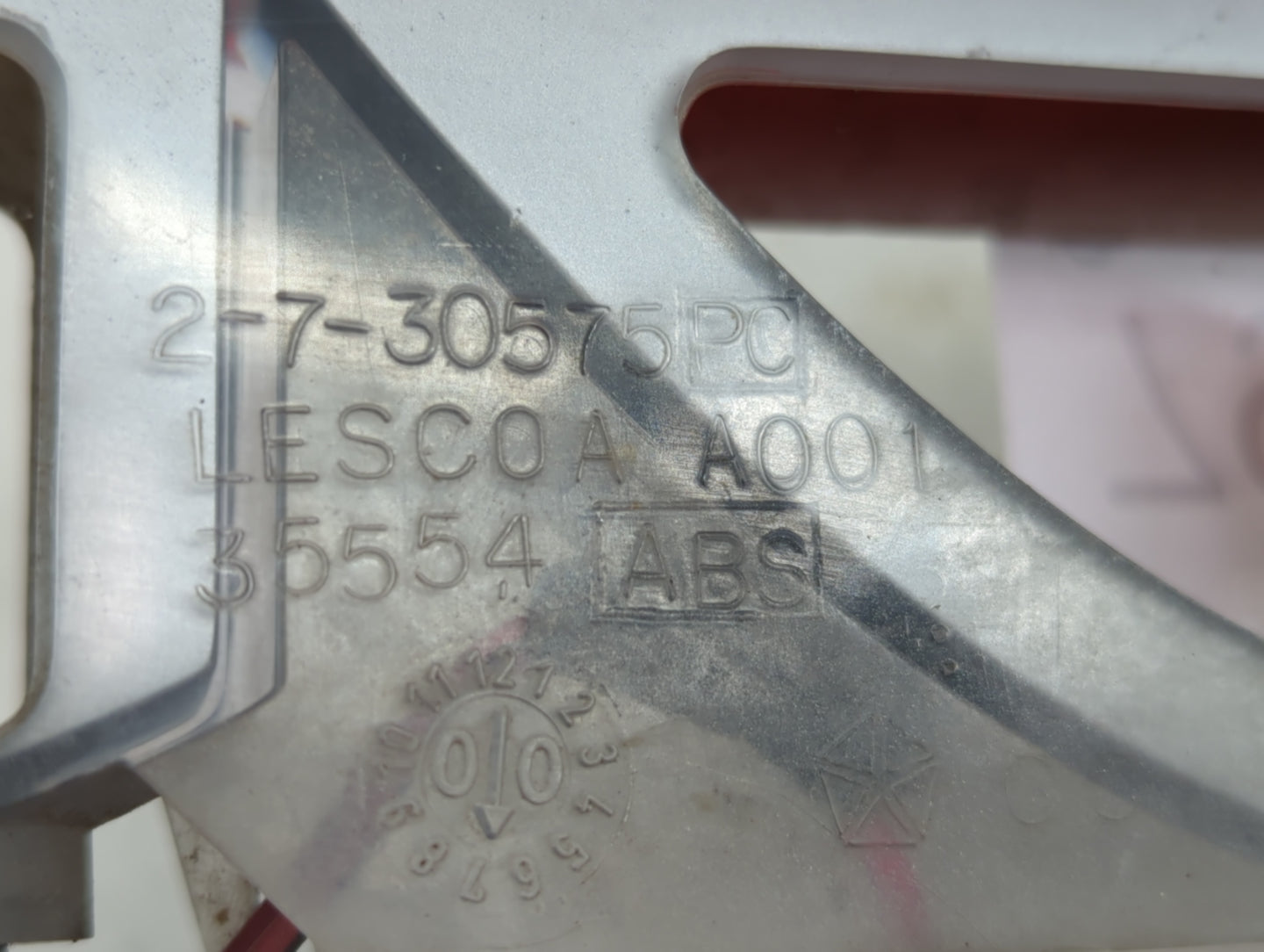 2001 Dodge Dakota Third Brake Light Tail Light Fits OEM Used Auto Parts - Oemusedautoparts1.com