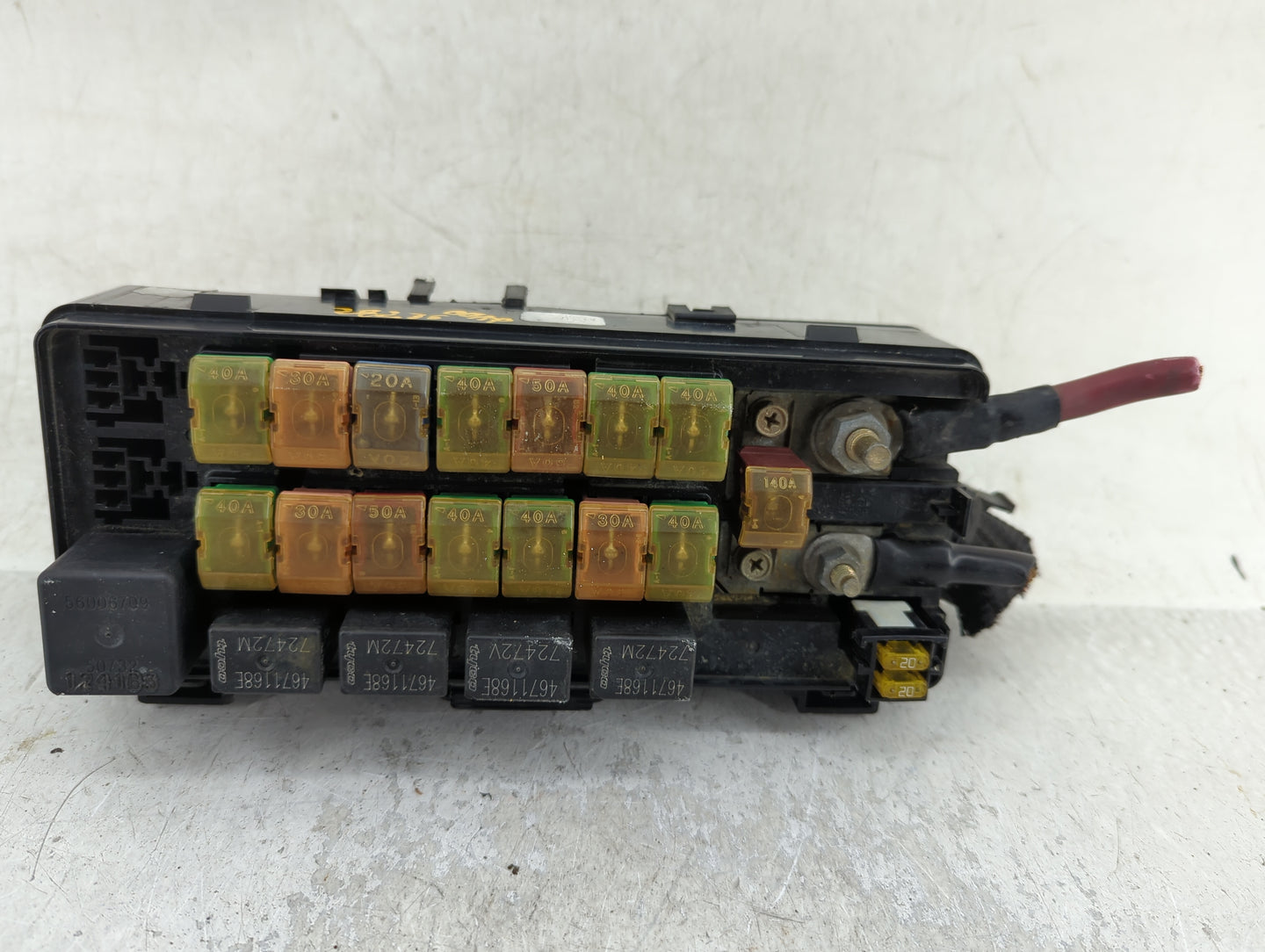 2001 Dodge Dodge 1500 Van Fusebox Fuse Box Panel Relay Module Fits Fits 2000 2002 2003 OEM Used Auto Parts - Oemusedautopart