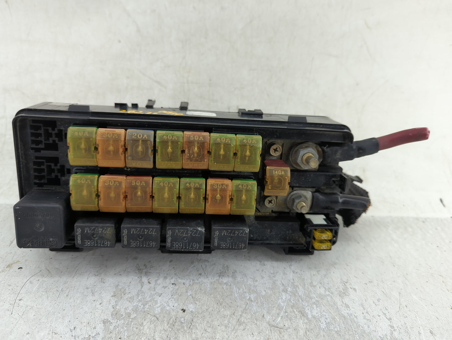 2001 Dodge Dodge 1500 Van Fusebox Fuse Box Panel Relay Module Fits Fits 2000 2002 2003 OEM Used Auto Parts - Oemusedautopart