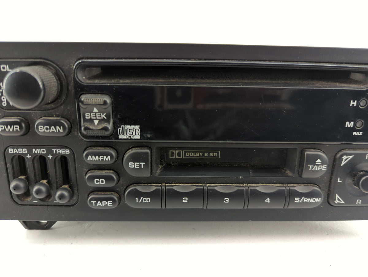 2001 Dodge Dodge 1500 Van Radio AM FM Cd Player Receiver Replacement P/N:P04704383AH Fits OEM Used Auto Parts - Oemusedautop