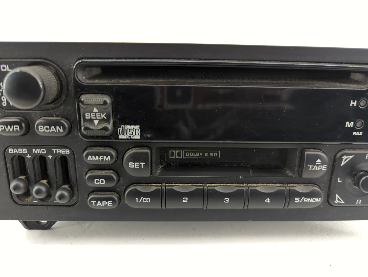 2001 Dodge Dodge 1500 Van Radio AM FM Cd Player Receiver Replacement Fits OEM Used Auto Parts - Oemusedautoparts1.com