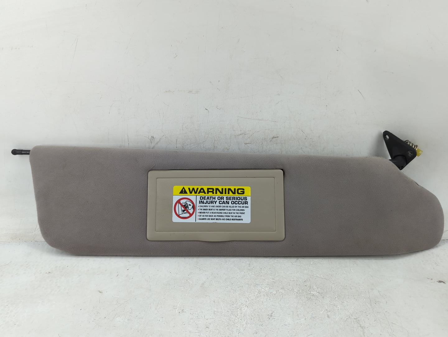 2001 Dodge Dodge 1500 Van Sun Visor Shade Replacement Passenger Right Mirror Fits OEM Used Auto Parts - Oemusedautoparts1.co