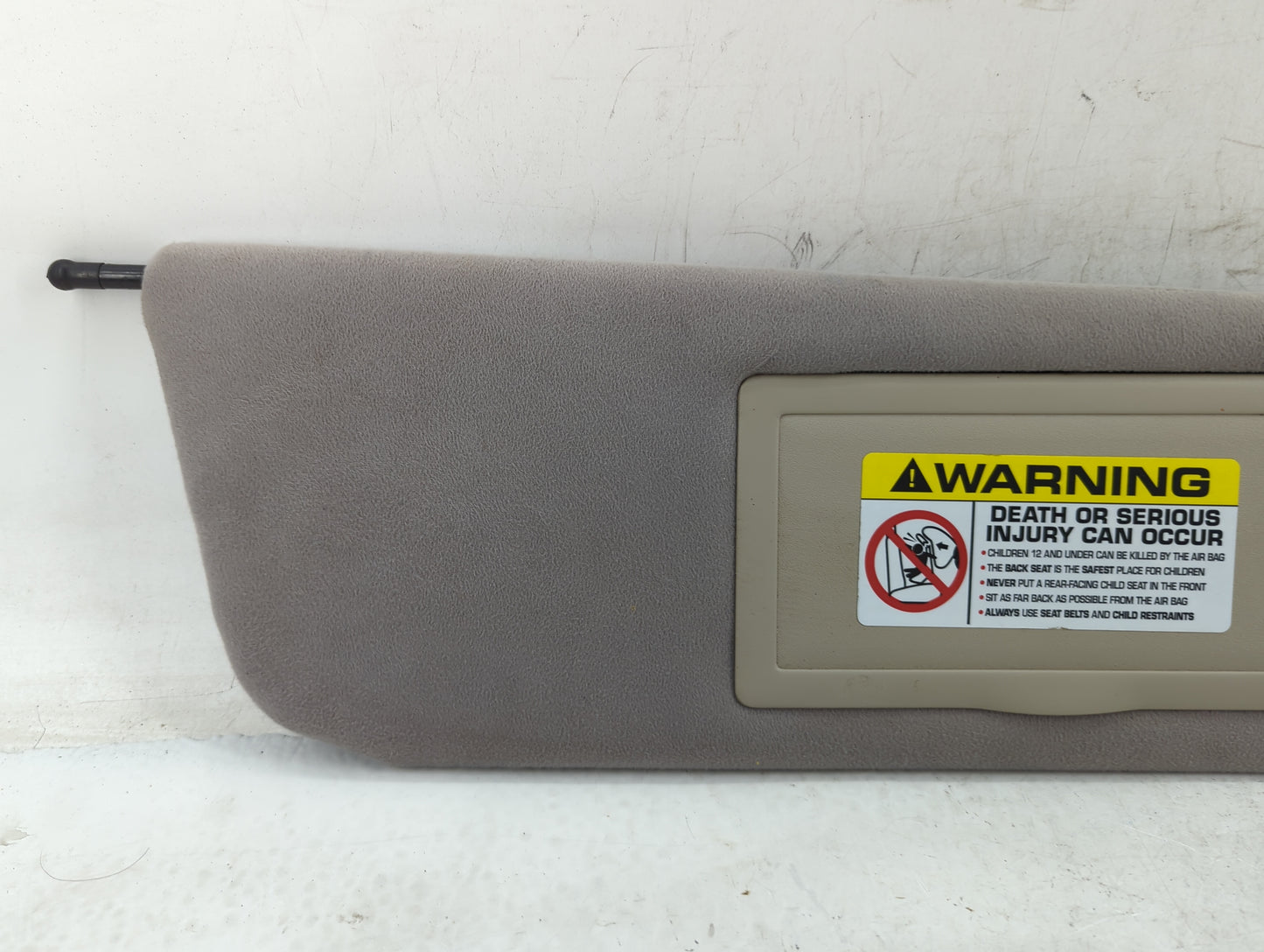 2001 Dodge Dodge 1500 Van Sun Visor Shade Replacement Passenger Right Mirror Fits OEM Used Auto Parts - Oemusedautoparts1.co