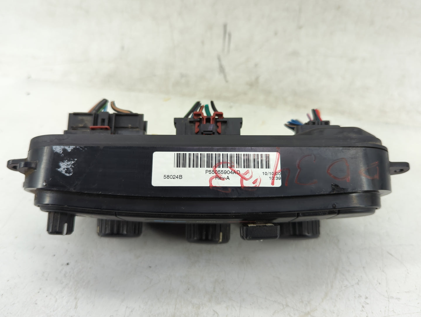 2002-2003 Dodge Durango Climate Control Module Temperature AC/Heater Replacement P/N:P55055904AD Fits Fits 2002 2003 OEM Use