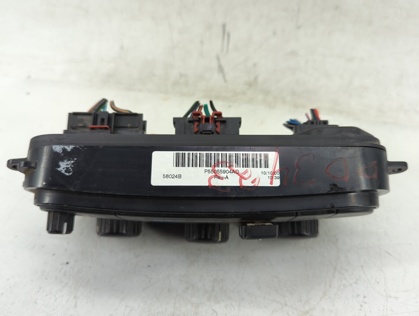 2002-2003 Dodge Durango Climate Control Module Temperature AC/Heater Replacement P/N:P55055904AD Fits Fits 2002 2003 OEM Use