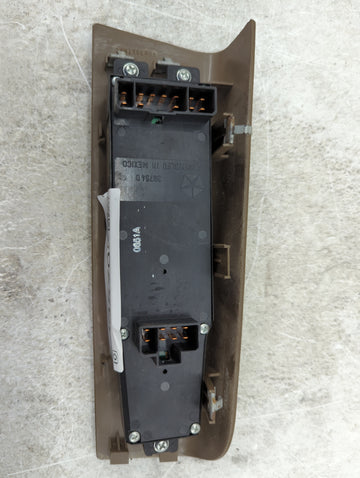 2001-2003 Dodge Durango Master Power Window Switch Replacement Driver Side Left P/N:39754 D Fits OEM Used Auto Parts
