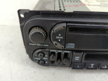 2001 Dodge Durango Radio AM FM Cd Player Receiver Replacement P/N:P04858540AH Fits OEM Used Auto Parts