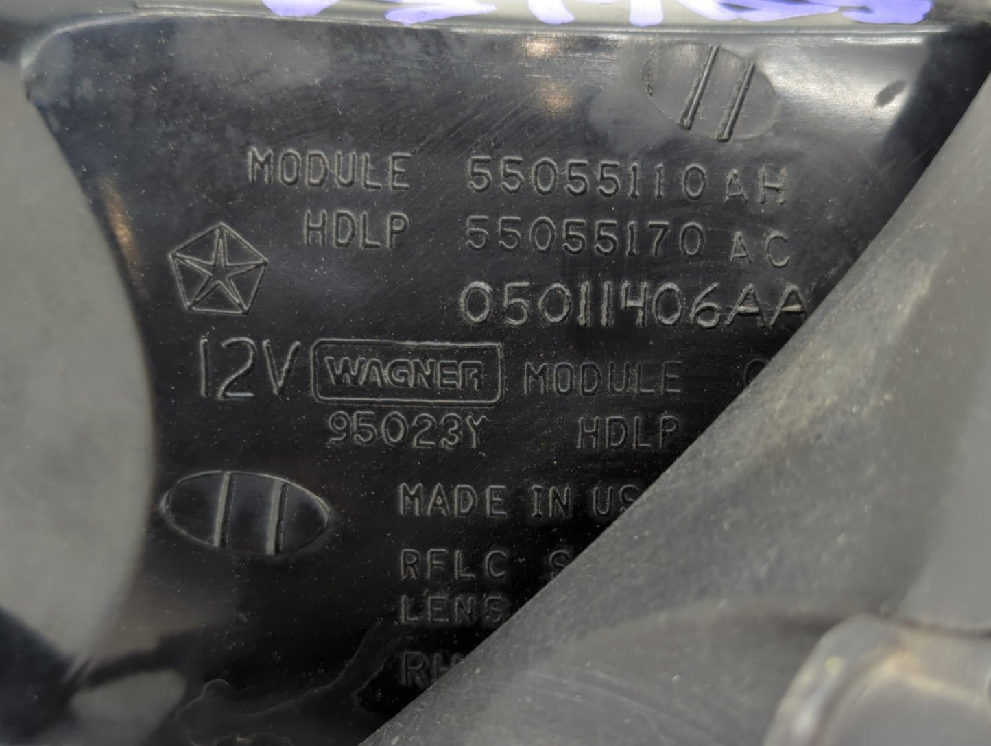 1998-2003 Dodge Durango Passenger Right Oem Head Light Headlight Lamp - Oemusedautoparts1.com