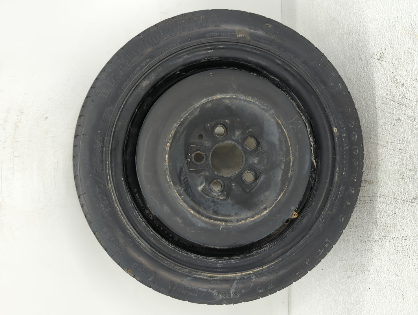 2000-2003 Dodge Neon Spare Donut Tire Wheel Rim Oem - Oemusedautoparts1.com