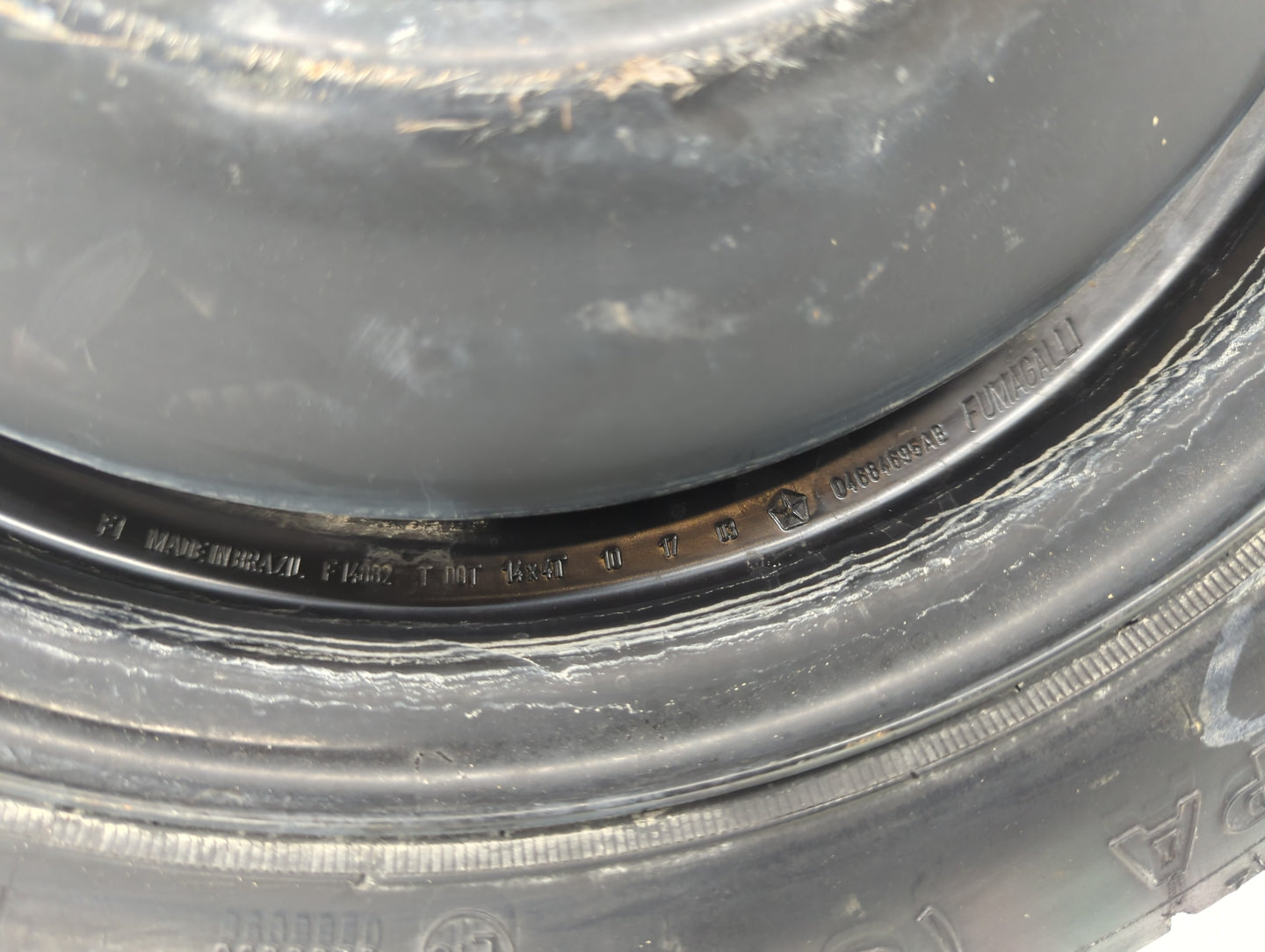 2000-2003 Dodge Neon Spare Donut Tire Wheel Rim Oem - Oemusedautoparts1.com