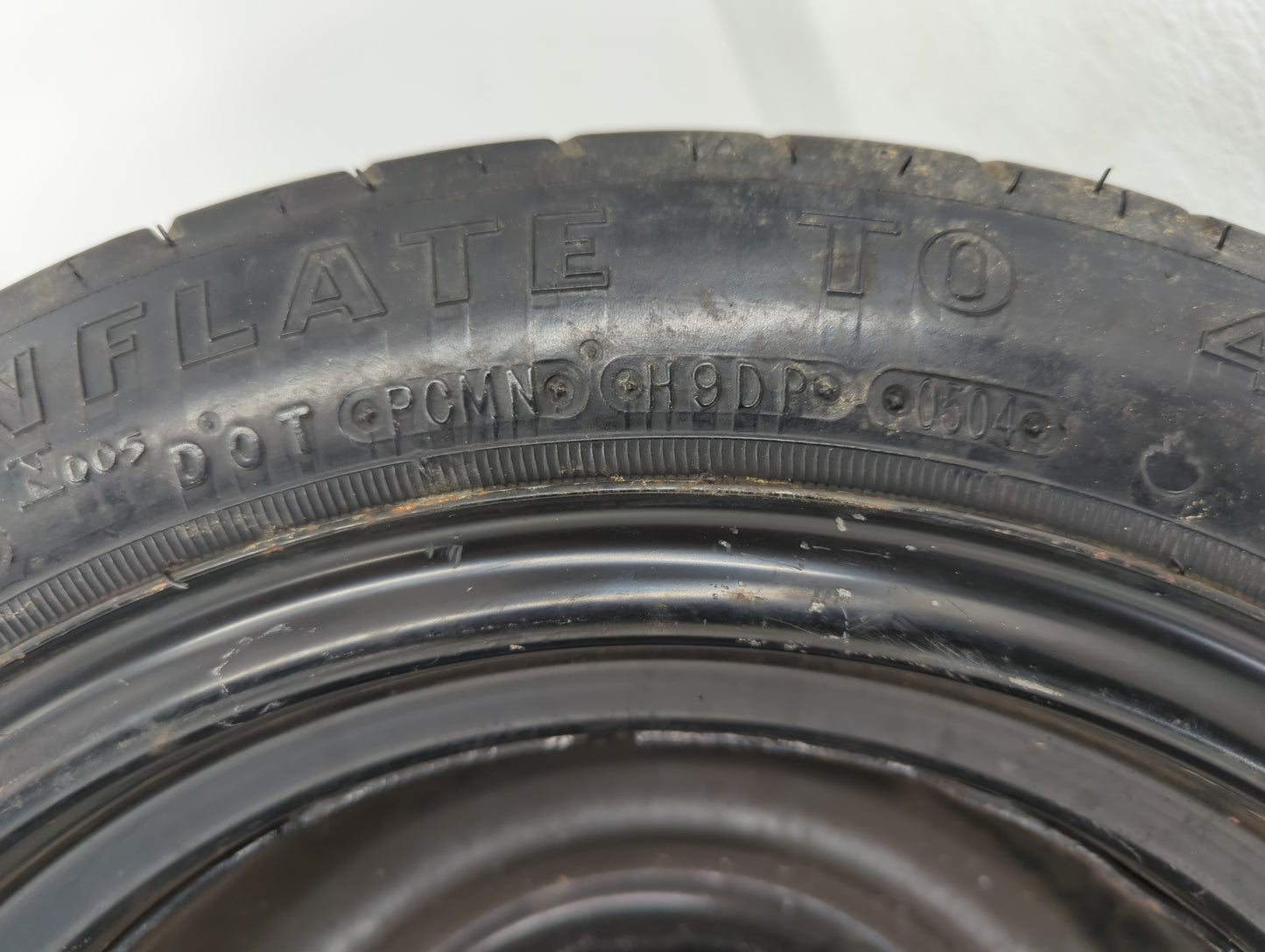 2000-2003 Dodge Neon Spare Donut Tire Wheel Rim Oem - Oemusedautoparts1.com