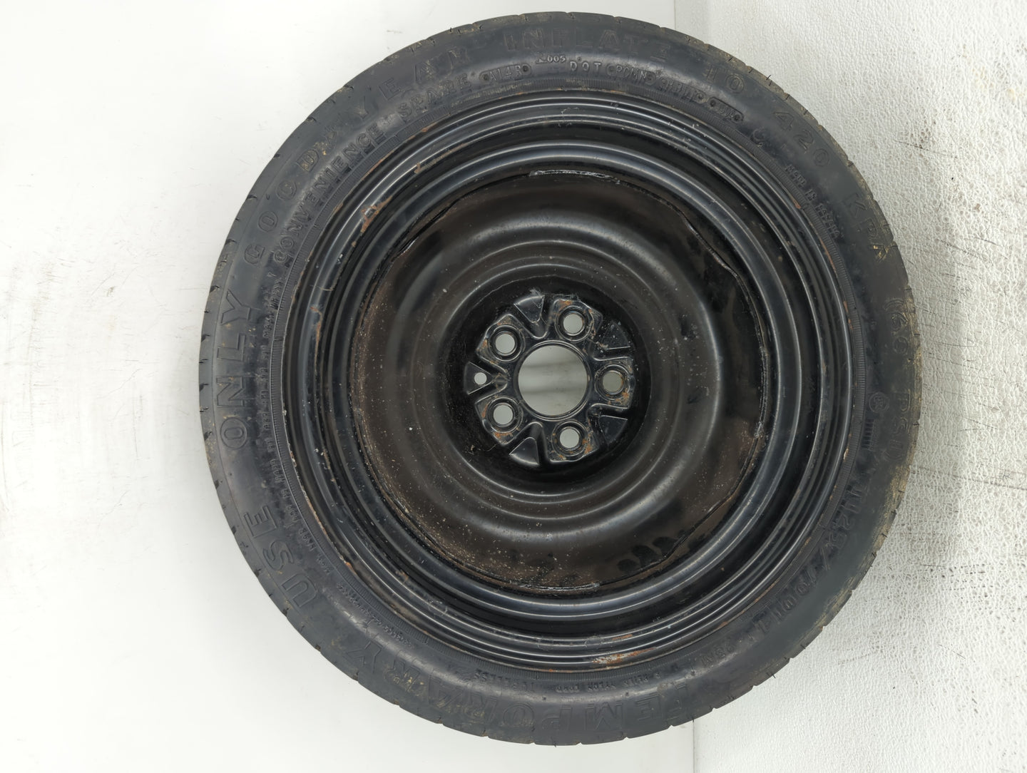 2000-2003 Dodge Neon Spare Donut Tire Wheel Rim Oem - Oemusedautoparts1.com
