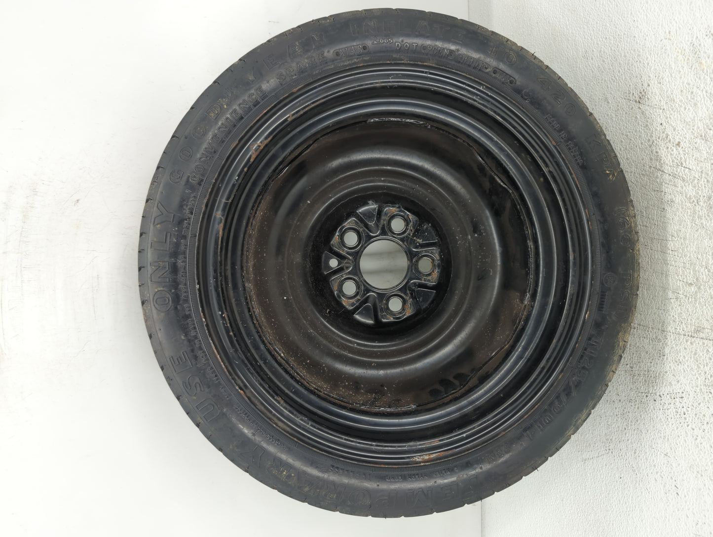 2000-2003 Dodge Neon Spare Donut Tire Wheel Rim Oem - Oemusedautoparts1.com