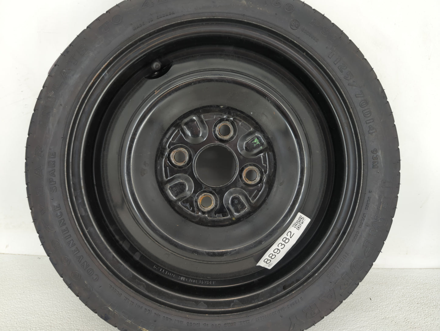 2000-2003 Dodge Neon Spare Donut Tire Wheel Rim Oem - Oemusedautoparts1.com