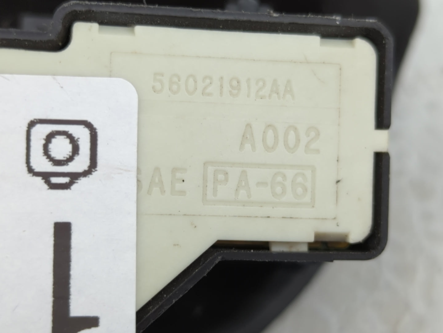 2000-2001 Dodge Ram 1500 Master Power Window Switch Replacement Driver Side Left P/N:56021912AA Fits Fits 2000 2001 2002 OEM