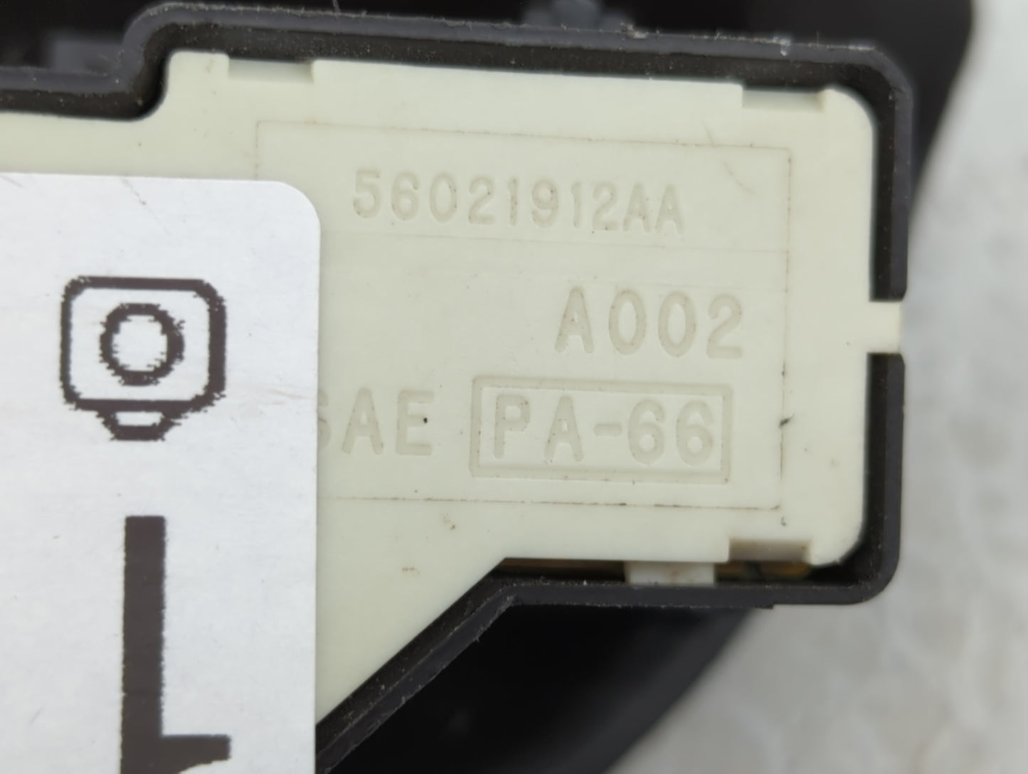 2000-2001 Dodge Ram 1500 Master Power Window Switch Replacement Driver Side Left P/N:56021912AA Fits Fits 2000 2001 2002 OEM