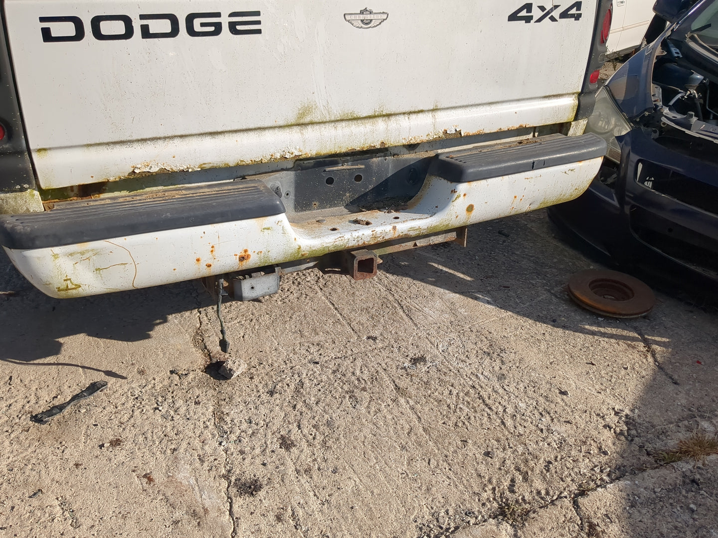 1994-2001 Dodge Ram 1500 Rear Bumper Assembly Oem - Oemusedautoparts1.com