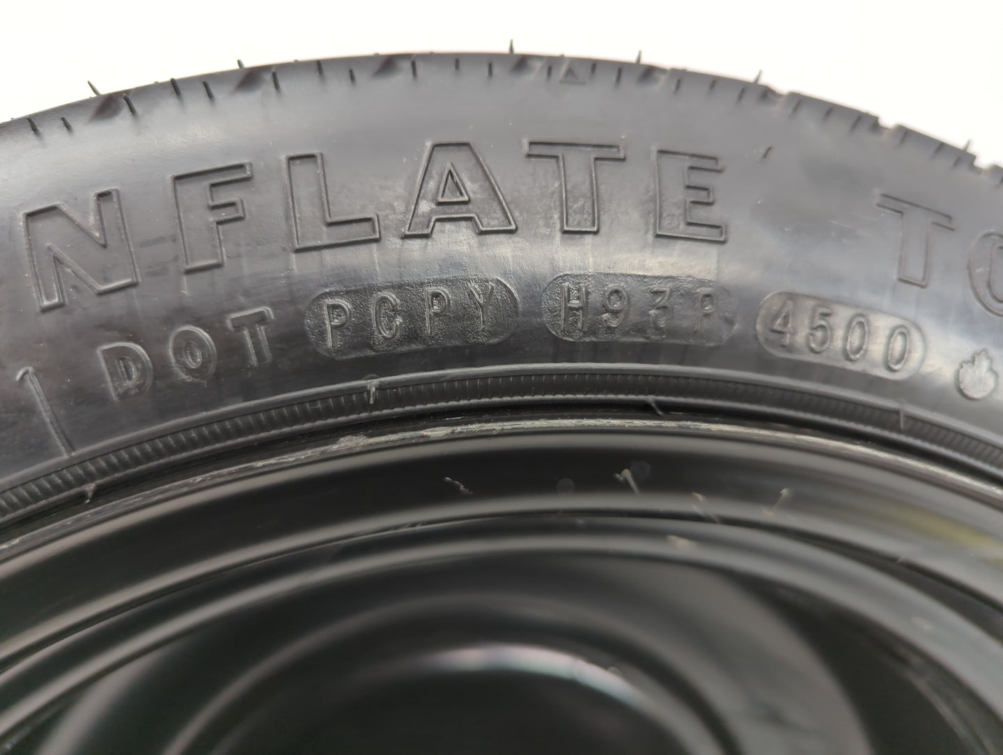 2001-2001 Dodge Stratus Spare Donut Tire Wheel Rim Oem - Oemusedautoparts1.com