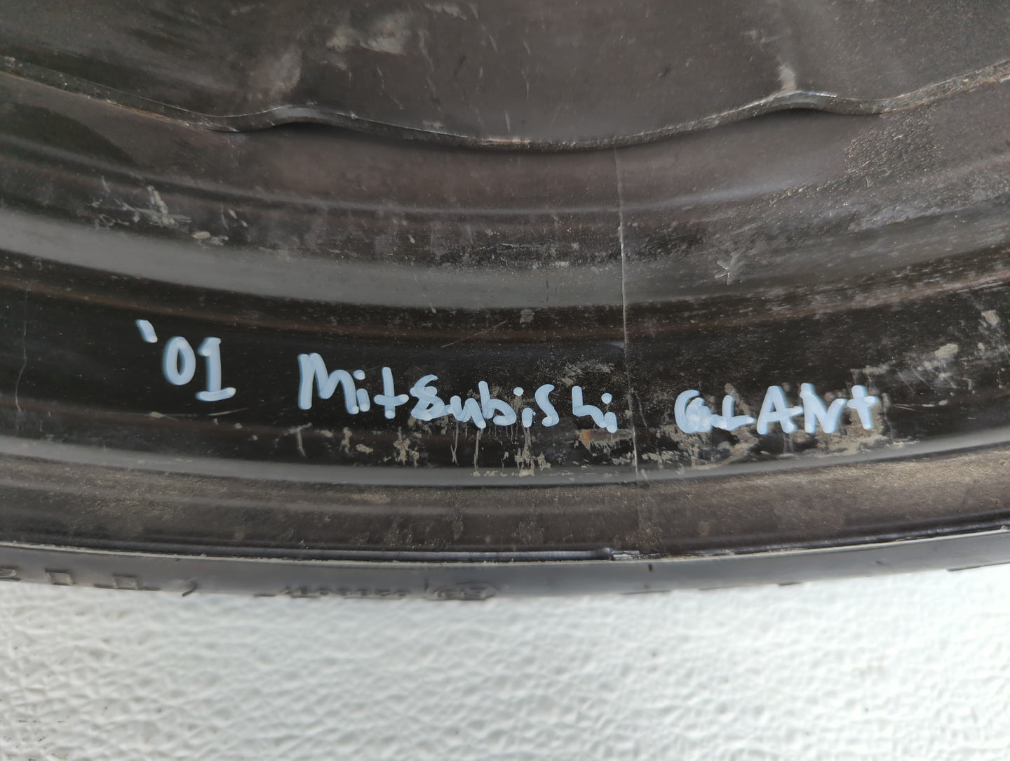 2001-2001 Dodge Stratus Spare Donut Tire Wheel Rim Oem - Oemusedautoparts1.com