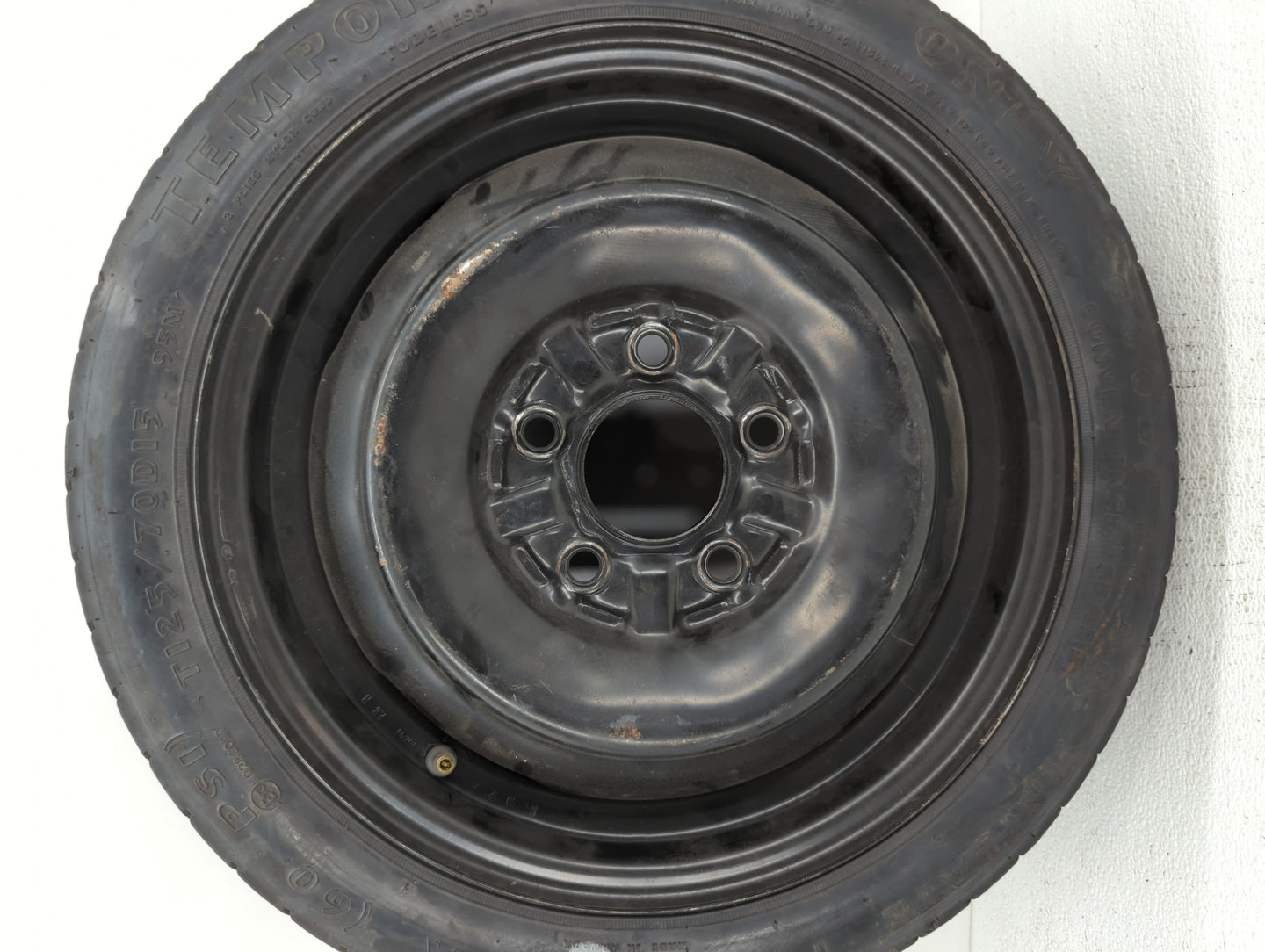 2001-2001 Dodge Stratus Spare Donut Tire Wheel Rim Oem - Oemusedautoparts1.com