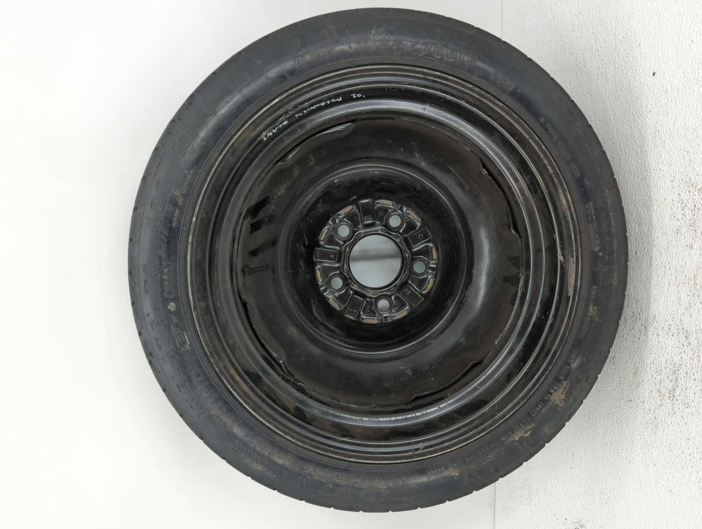 2001-2001 Dodge Stratus Spare Donut Tire Wheel Rim Oem - Oemusedautoparts1.com