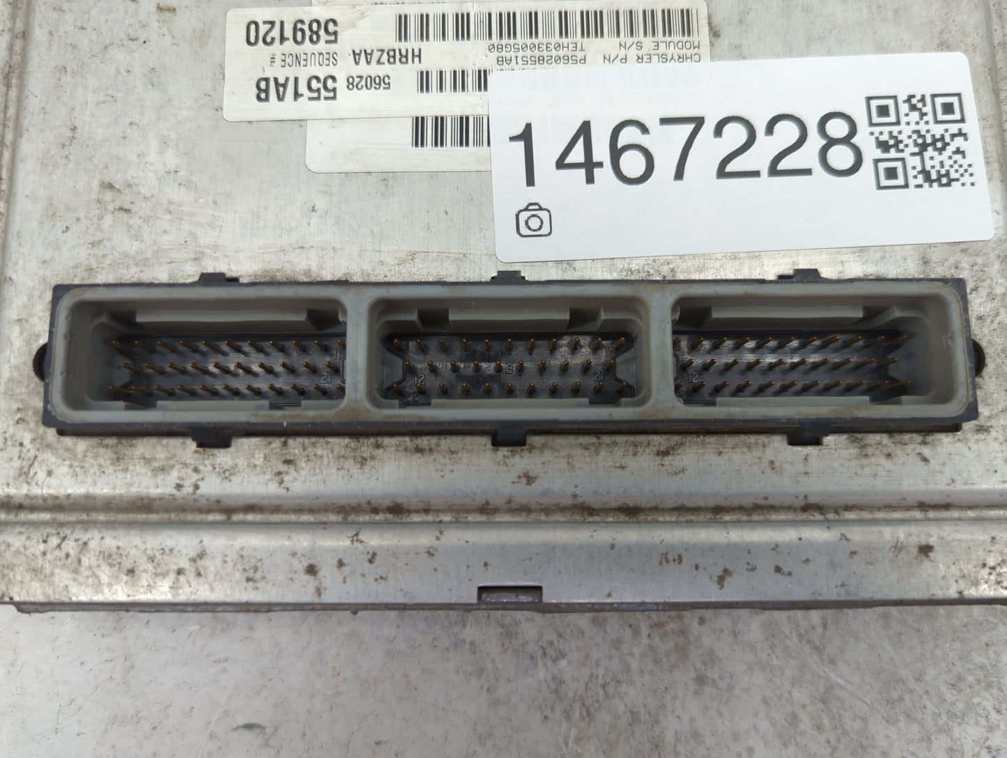 2001 Dodge Ram 1500 PCM Engine Control Computer ECU ECM PCU OEM P/N:P56028551AB 56028551AB Fits OEM Used Auto Parts - Oemuse