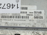 2001 Dodge Ram 1500 PCM Engine Control Computer ECU ECM PCU OEM P/N:P56028551AB 56028551AB Fits OEM Used Auto Parts - Oemuse