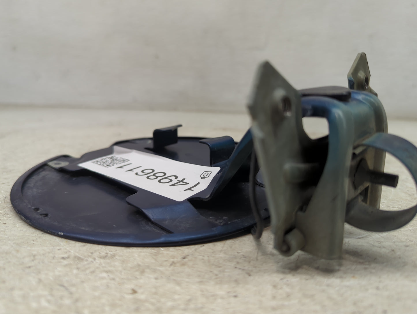 2001 Dodge Ram 1500 Fuel Tank Door Lid Gas Tank Dark Blue - Oemusedautoparts1.com