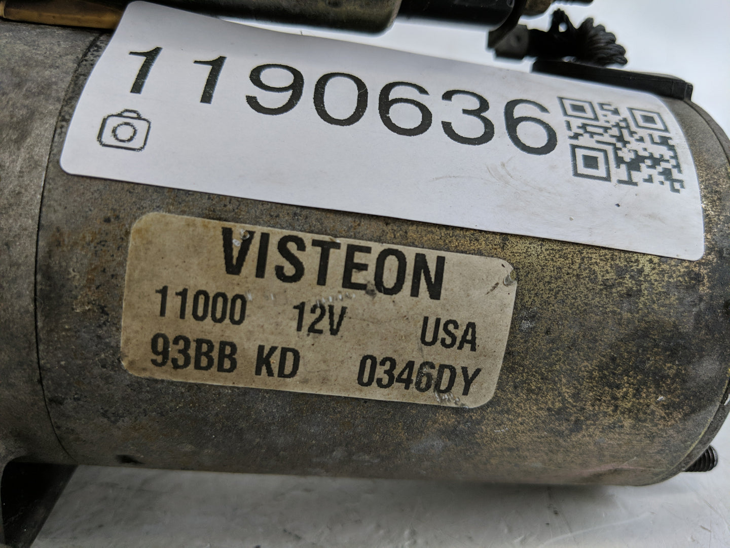 2001-2004 Ford Escape Car Starter Motor Solenoid OEM P/N:93BB 11000 KD Fits Fits 2000 2001 2002 2003 2004 OEM Used Auto Part