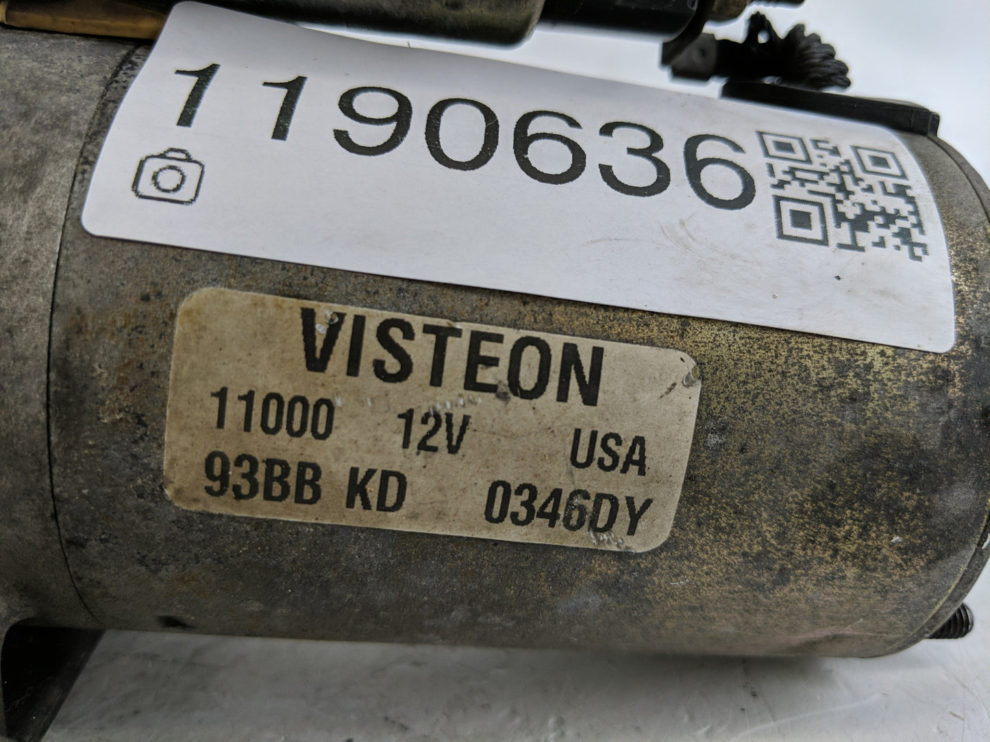 2001-2004 Ford Escape Car Starter Motor Solenoid OEM P/N:93BB 11000 KD Fits Fits 2000 2001 2002 2003 2004 OEM Used Auto Part