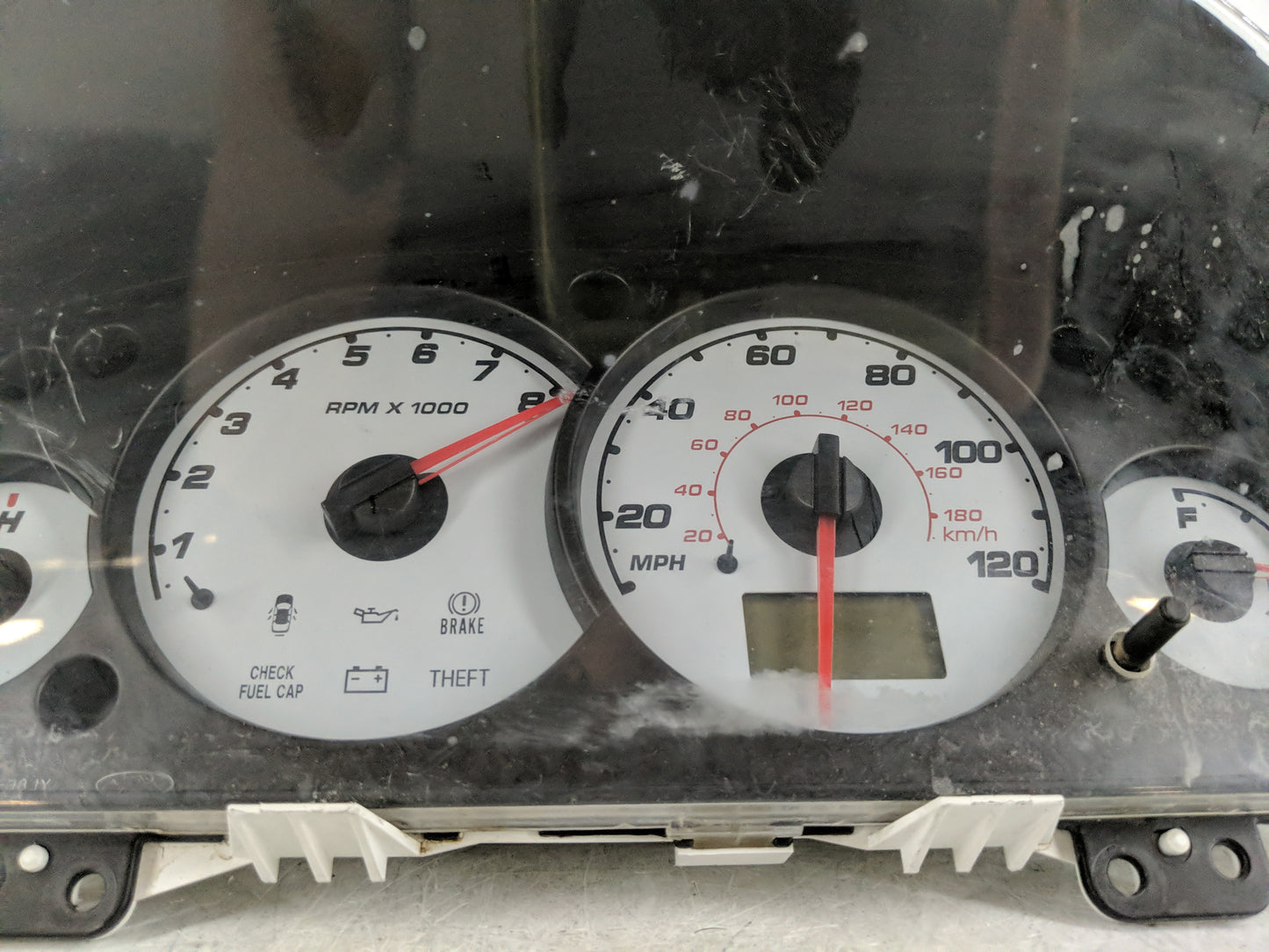 2001-2002 Ford Escape Instrument Cluster Speedometer Gauges P/N:IUAL09419L Fits Fits 2001 2002 OEM Used Auto Parts - Oemused