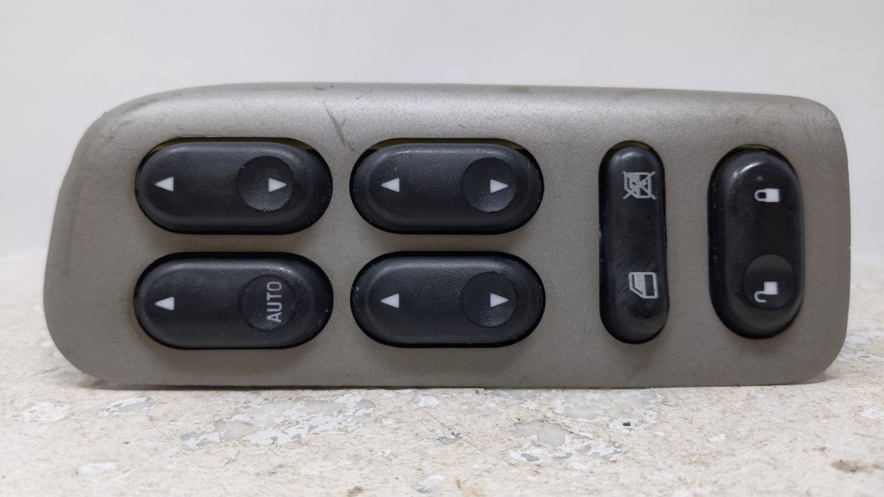 2001 Ford Escape Master Power Window Switch Replacement Driver Side Left Fits OEM Used Auto Parts - Oemusedautoparts1.com
