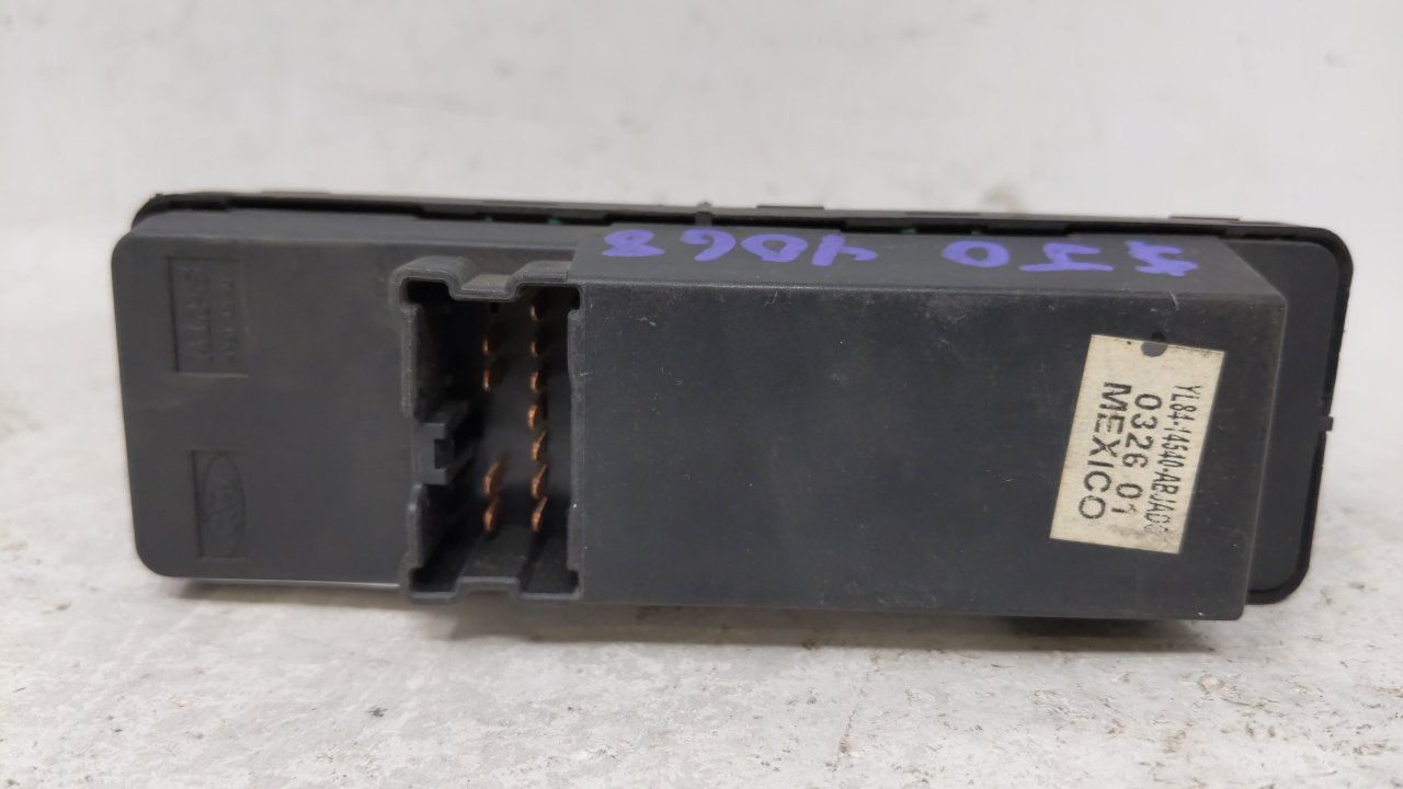 2001-2007 Ford Escape Master Power Window Switch Replacement Driver Side Left P/N:4L8T-14540-ABW YL84-14540-ABW Fits OEM Use