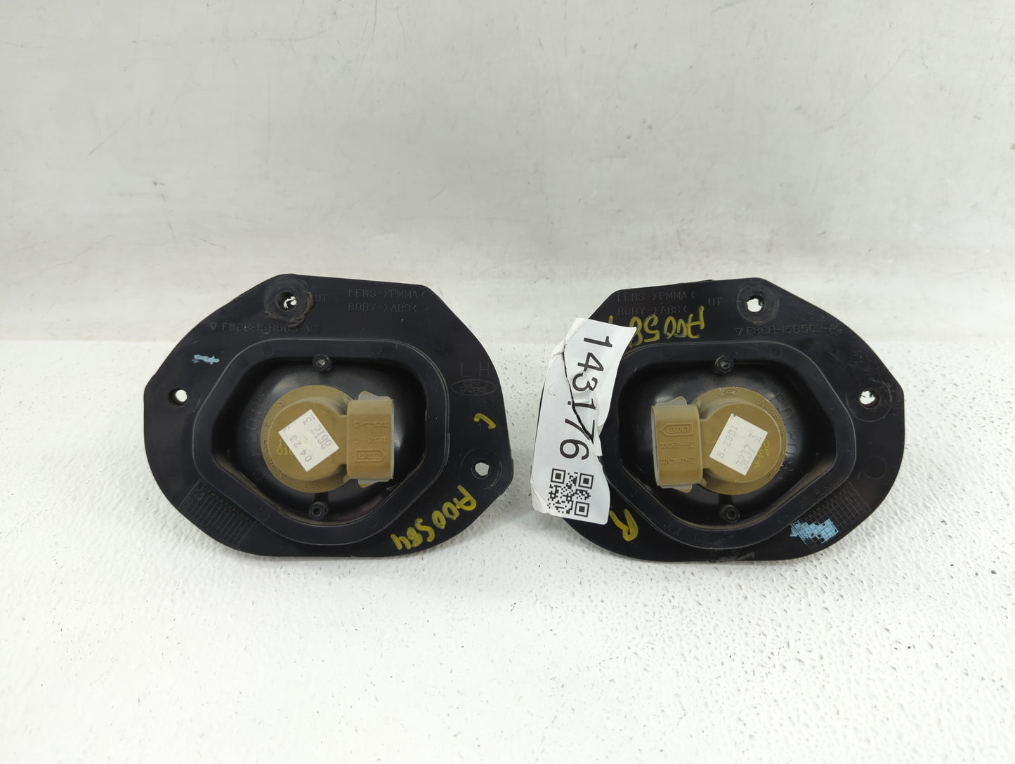 2000-2003 Ford Escort Tail Light Assembly Driver Left OEM P/N:F8CB-15B503-AC Fits Fits 2000 2001 2002 2003 OEM Used Auto Par