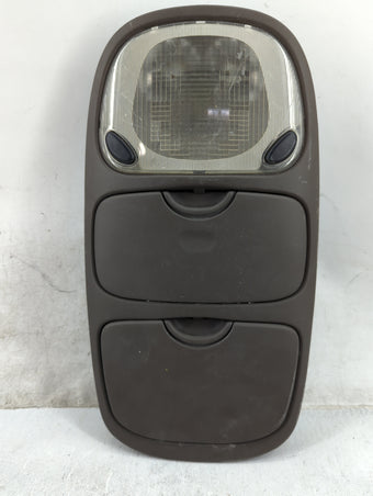 compare product 2001 Ford Excursion Overhead Roof Console Tan