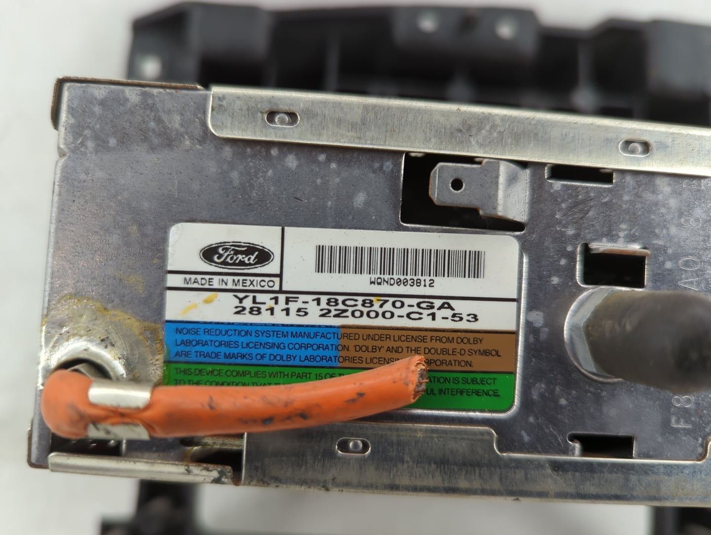 2001 Ford Expedition Radio Control Panel - Oemusedautoparts1.com