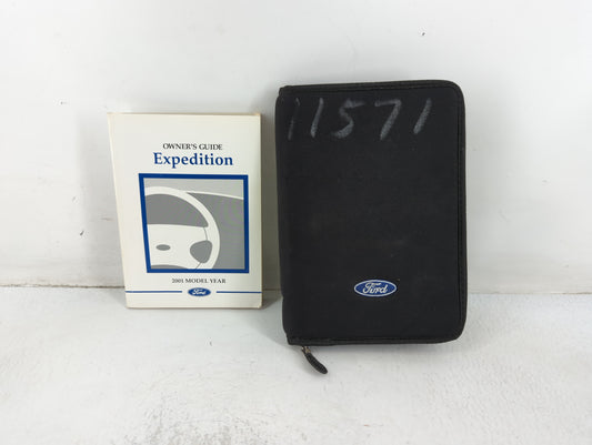 2001 Ford Expedition Owners Manual Book Guide P/N:1L1J-19A321-AB OEM Used Auto Parts - Oemusedautoparts1.com