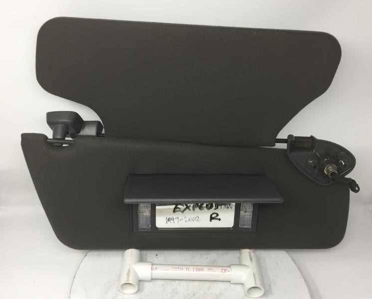 2000-2002 Ford Expedition Sun Visor Shade Replacement Passenger Right Mirror Fits Fits 2000 2001 2002 OEM Used Auto Parts - 