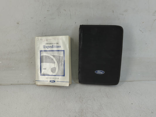 2001 Ford Expedition Owners Manual Book Guide P/N:1L1J-19A321-AC OEM Used Auto Parts - Oemusedautoparts1.com