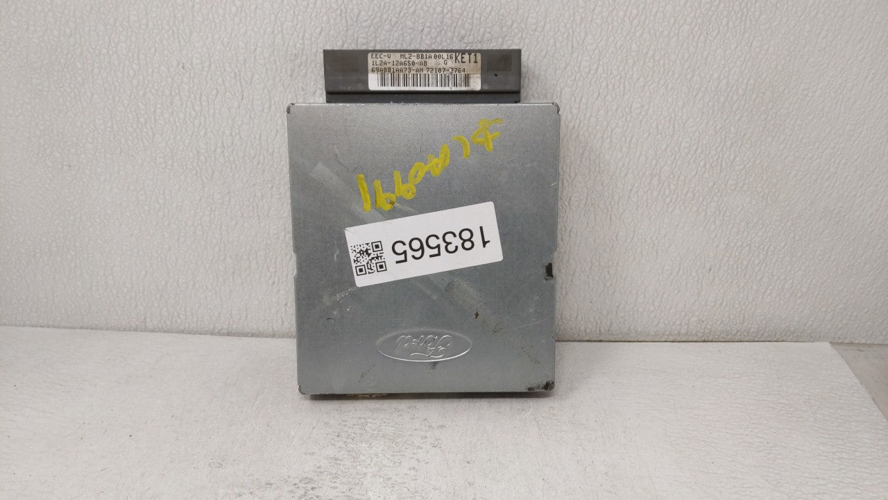 2001 Ford Explorer PCM Engine Control Computer ECU ECM PCU OEM P/N:1L2A-12A650-AB Fits OEM Used Auto Parts - Oemusedautopart