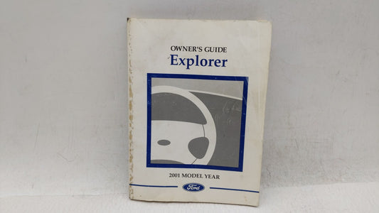 2001 Ford Explorer Owners Manual Book Guide OEM Used Auto Parts - Oemusedautoparts1.com