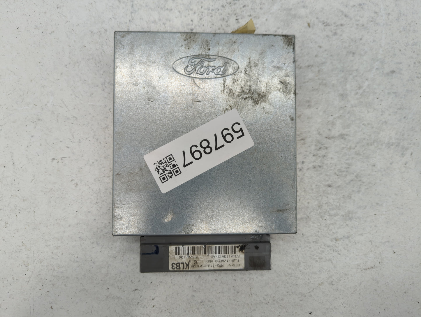 2001-2002 Ford Explorer PCM Engine Control Computer ECU ECM PCU OEM P/N:1L2F-12A650-AND Fits Fits 2001 2002 OEM Used Auto Pa