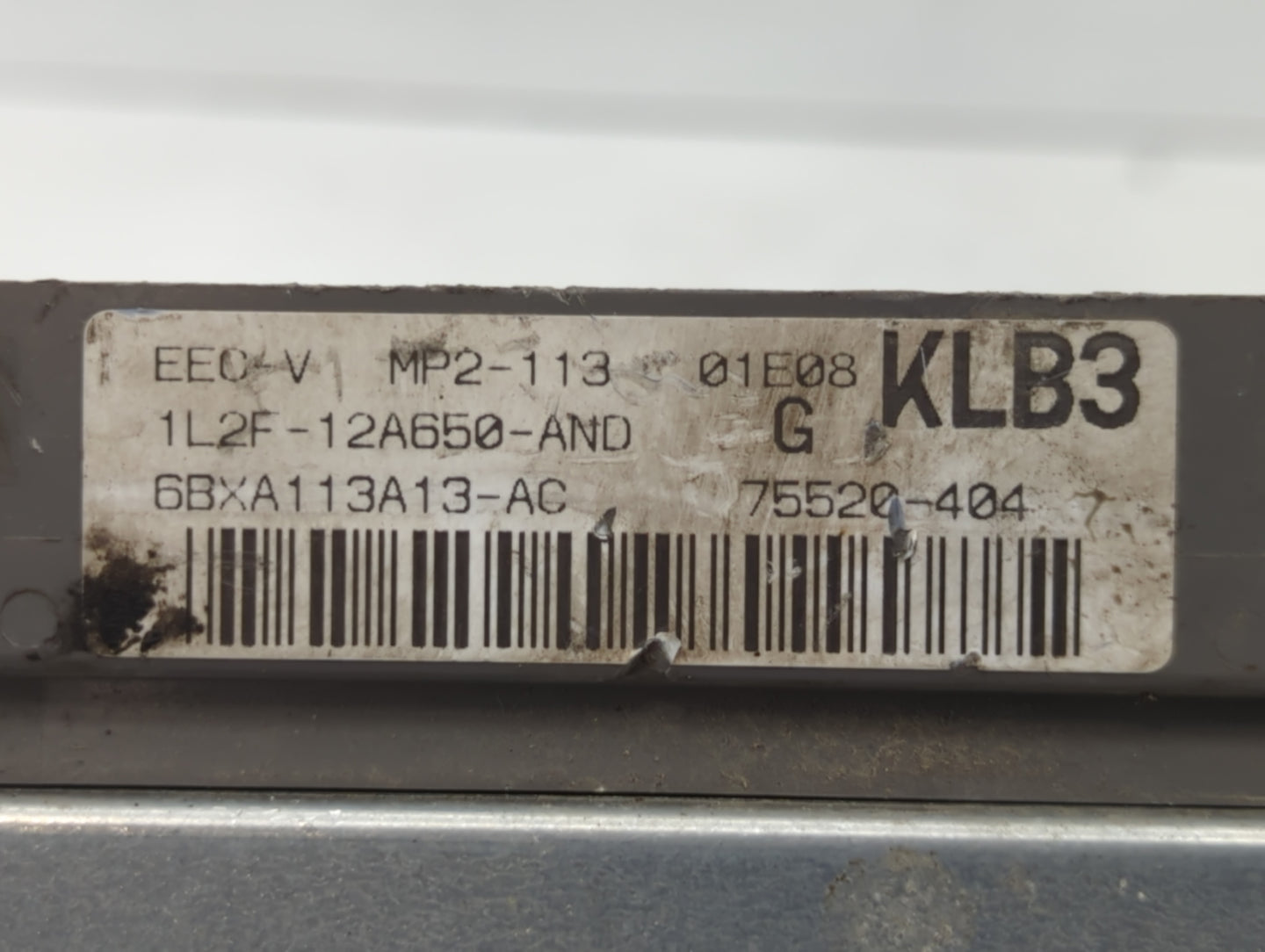 2001-2002 Ford Explorer PCM Engine Control Computer ECU ECM PCU OEM P/N:1L2F-12A650-AND Fits Fits 2001 2002 OEM Used Auto Pa