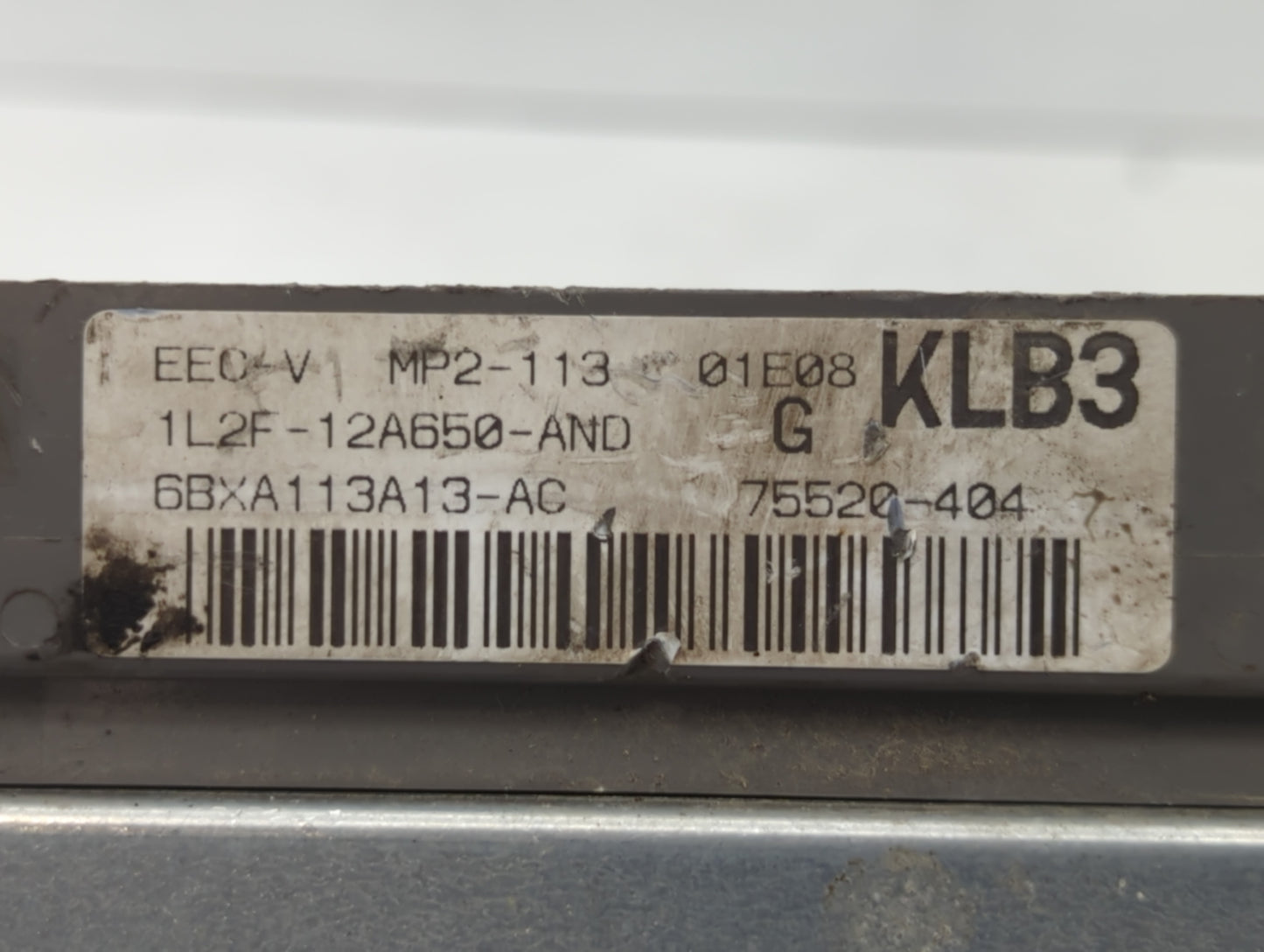 2001-2002 Ford Explorer PCM Engine Control Computer ECU ECM PCU OEM P/N:1L2F-12A650-AND Fits Fits 2001 2002 OEM Used Auto Pa