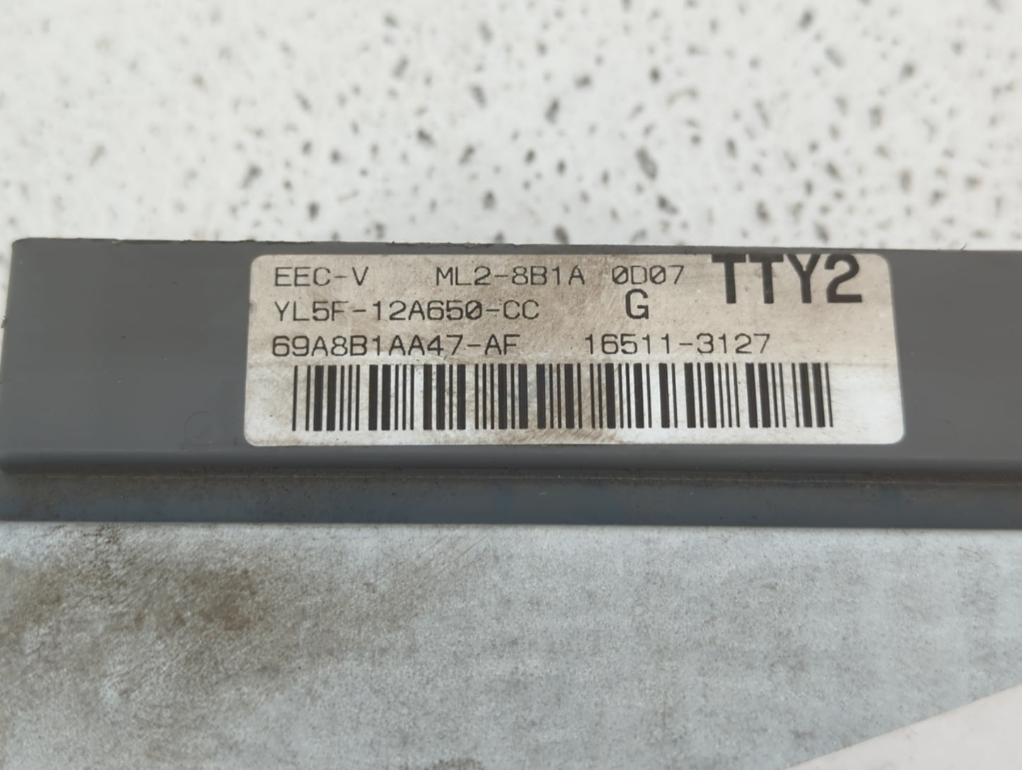 2001 Ford Explorer Sport PCM Engine Control Computer ECU ECM PCU OEM P/N:YL5F-12A650-CC Fits OEM Used Auto Parts - Oemusedau