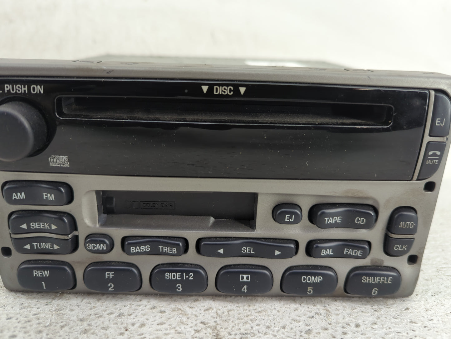 2001-2002 Ford Explorer Sport Trac Radio AM FM Cd Player Receiver Replacement P/N:1L2F-18C868-GA YPNC020254 Fits Fits 2001 2